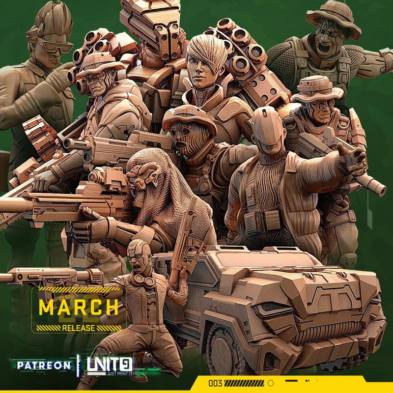 Cyberpunk models BUNDLE - (March22 release)