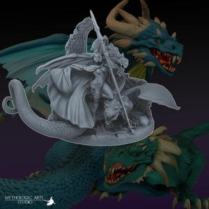 Daeylen, The Dragon Guard | Mini & Figurine