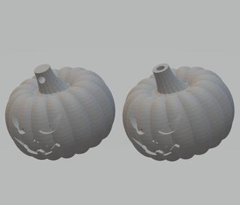 FHW: Jack o lantern Earrings