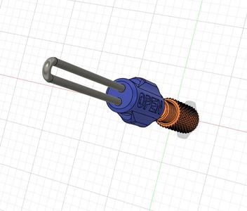 Keychain container