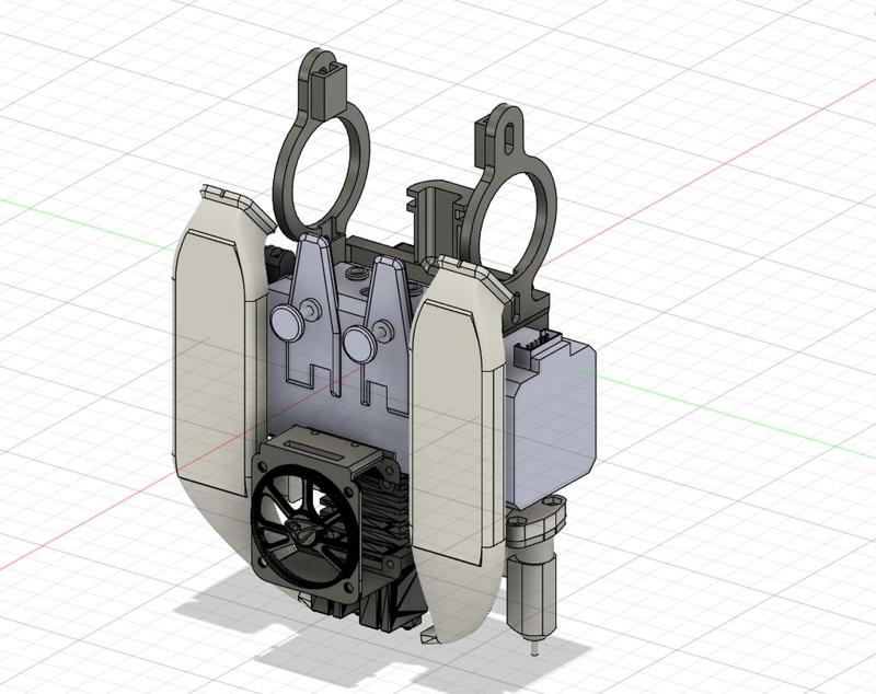 BMG X-2 with chimera, volcanoes, and bltouch for MGN12H rail