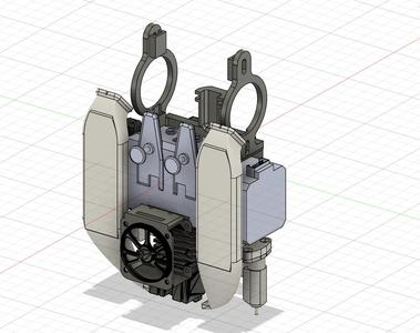 BMG X-2 with chimera, volcanoes, and bltouch for MGN12H rail