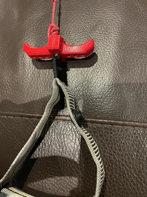 Paragliding brake handle
