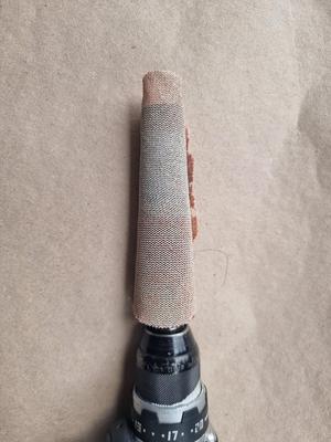 2.5 degree dowel sander