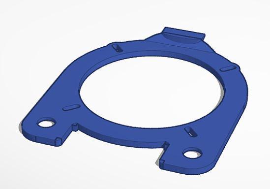 Speaker mount for CX-30