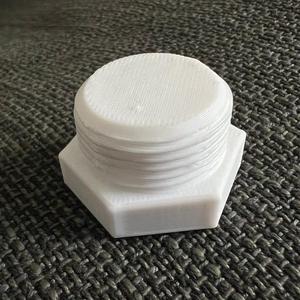 Threaded pipe (male) plugs: 1/2", 3/4"