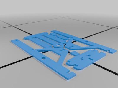 Rubber band catapult (put together)