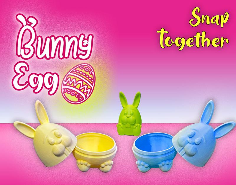 Easter Bunny Egg - SnapFit