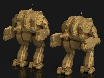 Cataphract CTF-2X for Battletech
