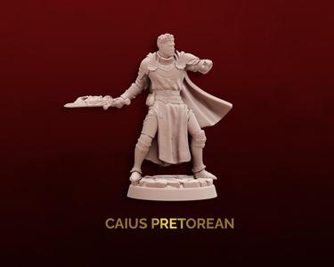 Caius Pretorean - Human Paladin