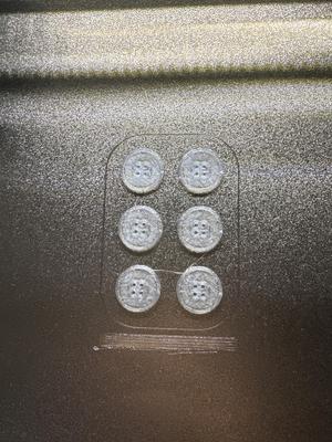 Button replacement for IKEA duvet cover