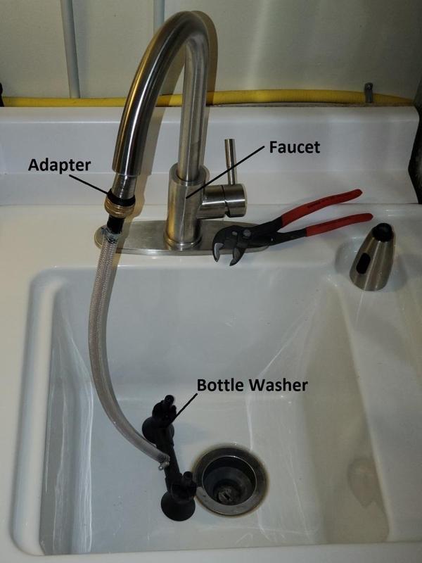 Bottle Washer Adapter