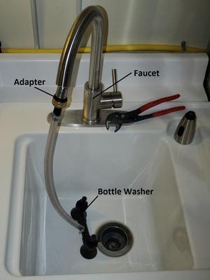 Bottle Washer Adapter