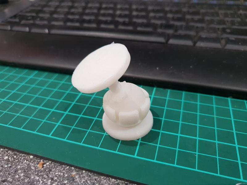 Boule articulee pour fixation detecteurs alarme ou autre