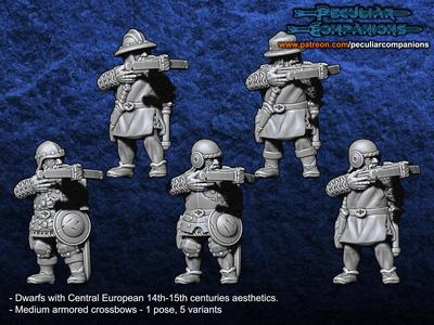 Breton Dwarfs - Crossbowmen