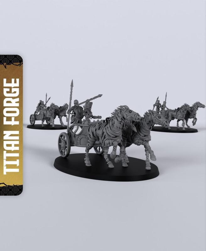 Chariots - With Free Dragon  - 5e DnD Inspired for RPG and Wargamers