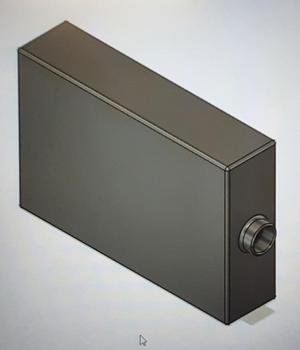 F22 AF Models Lower Fuel Tank