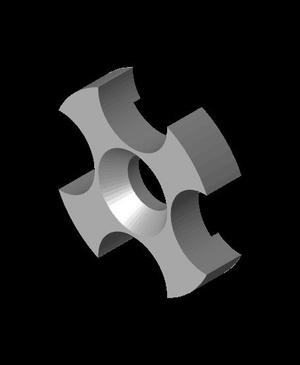 Adaptrador Carretel 3DX para AMS Bambu A1 Mini stl