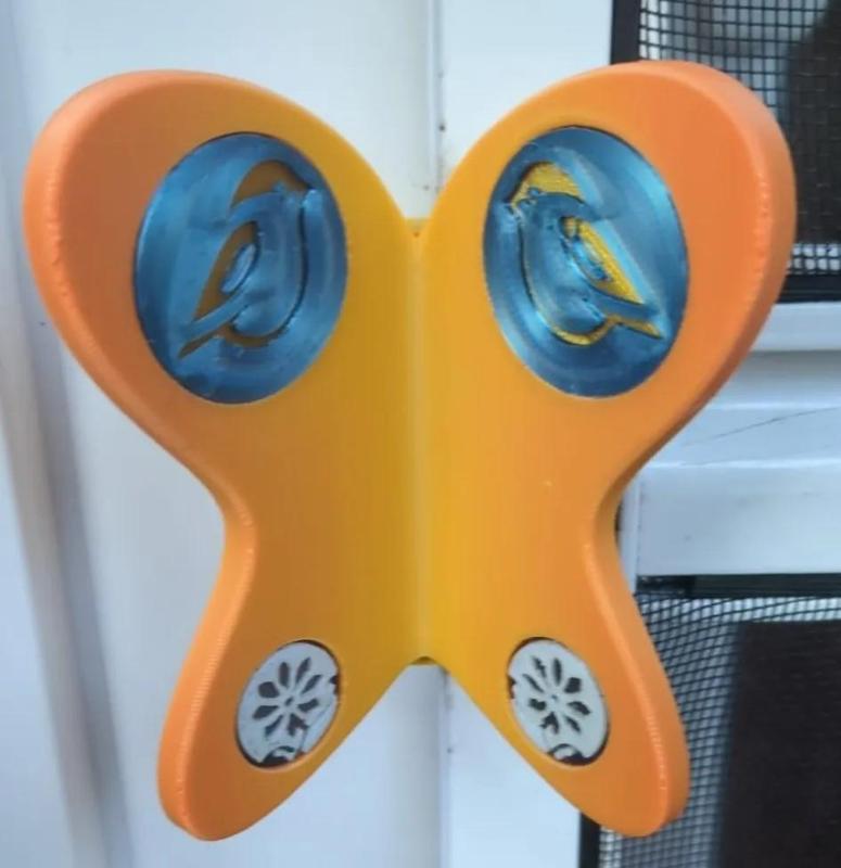 Fly screen door knob V2