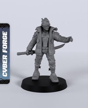 Scepter Quad - With Free Cyberpunk  - Sci-Fi Gift Ideas for RPG and Wargamers