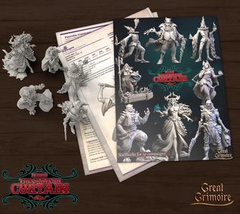 Behind the Crimson Curtain - 5e Stat Blocks