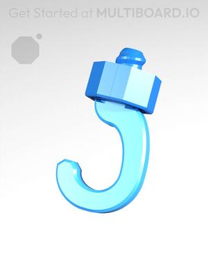Small Thread Swivel Hook