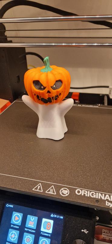 Der Kürbisgeist von Helloween Pumpkin Ghost