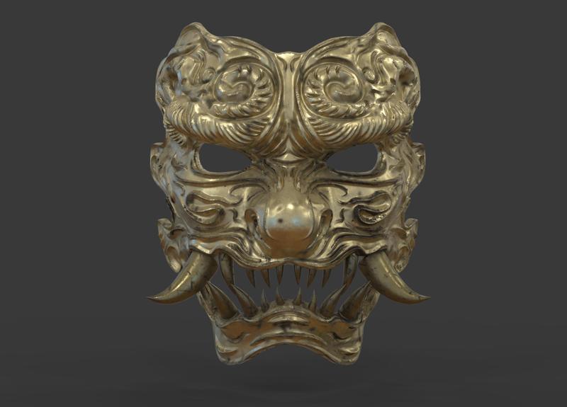 Black Myth Wukong Oni Mask