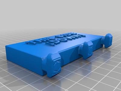 M3-keyed extension for desktop CNC bed (with T-channels)