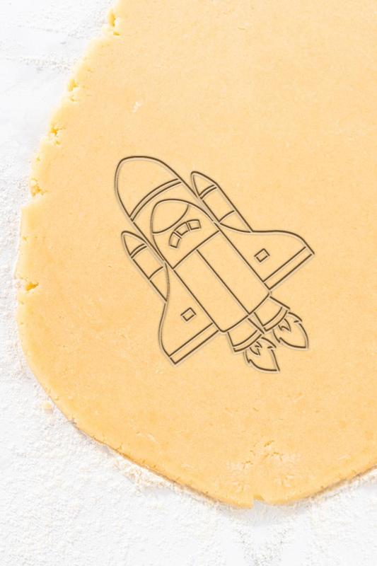 Rocket Cookie Cutter, Biscuit Cutter