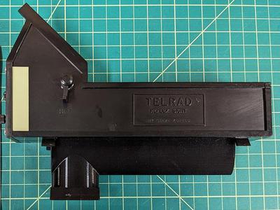 Telrad finder mount base and dovetail shoe.