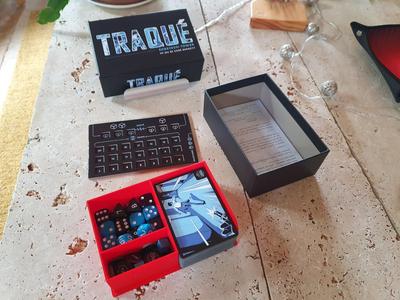 Hunted/Traqué: Kobayashi Tower - Boardgame insert