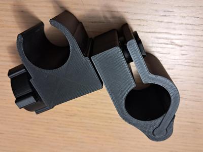 Adjustable shower head holder 25mm diameter