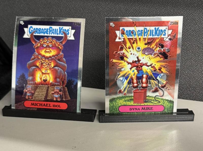 Trading Card Display Stand