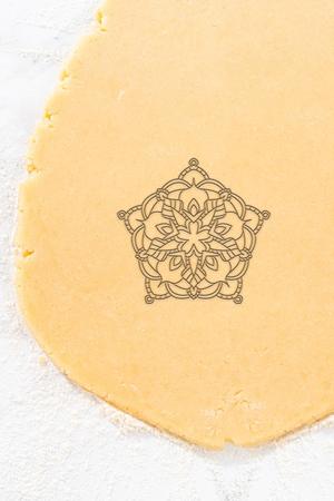 Mandala Cookie Cutter, Biscuit Cutter