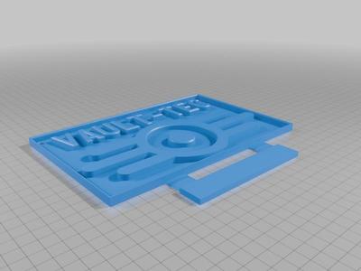 vault-tec name plate