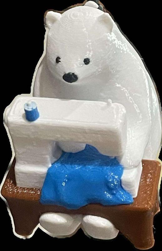 Sewing bear