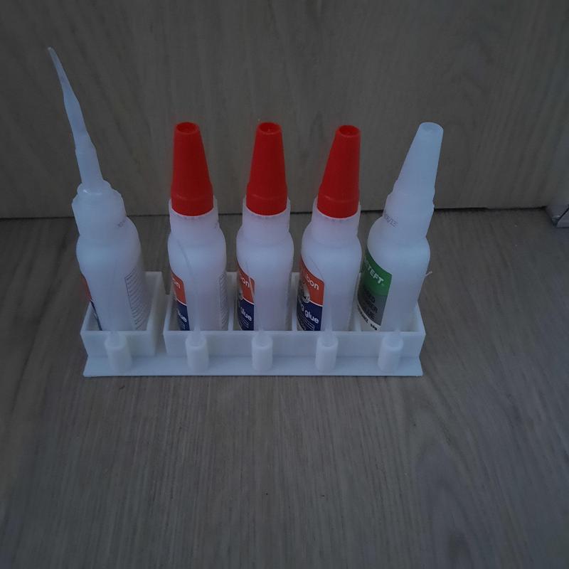 Glue bottle holder