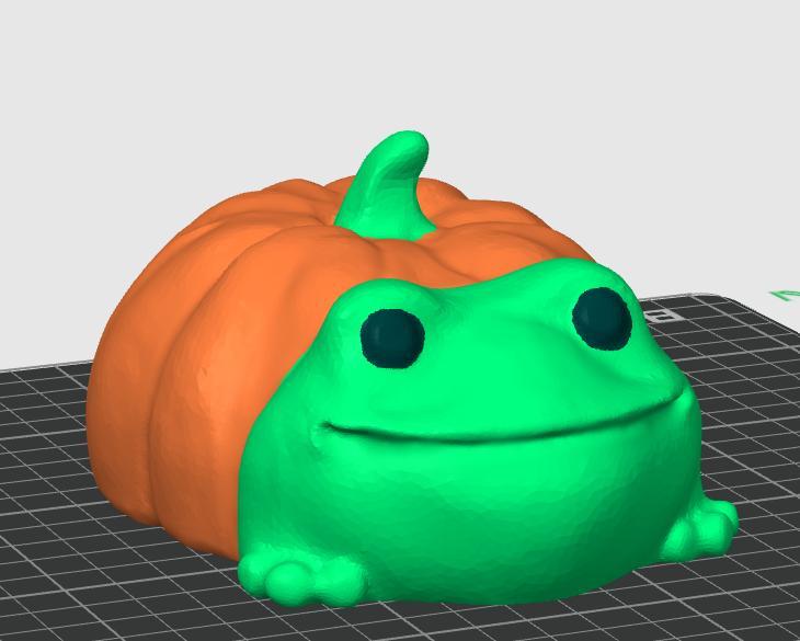 Pumpkin Frog