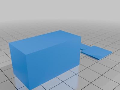 shed for diecast cars also includes ramps and removable doors.