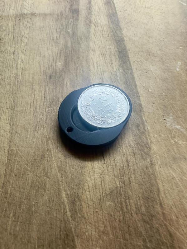 Münzenhalter 1 und 2 Franken