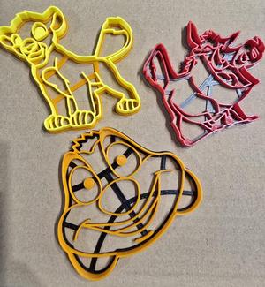 Lion King 2nd pack of cookie cutter