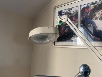 Magnifier Loop lamp bracket