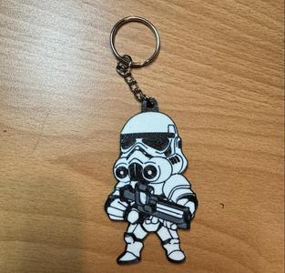 star wars storm trooper keychain