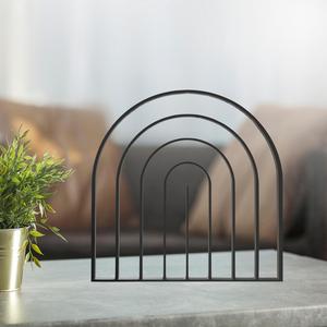 Rainbow Line Art, Modern, Minimalist