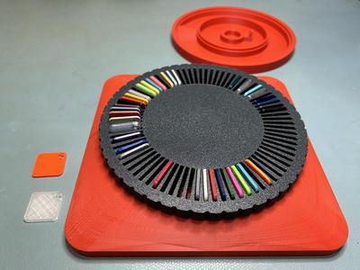 Swatch Display Holder and Carousel Remix