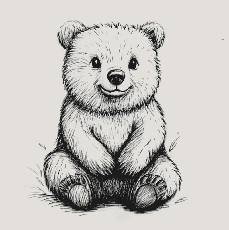 Teddy bear (Hueforge)