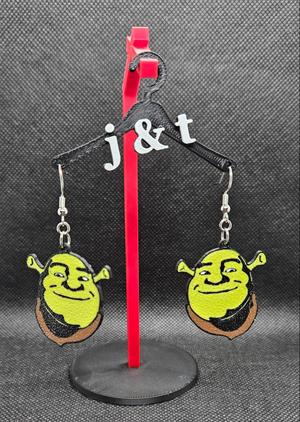 Shrek earrings