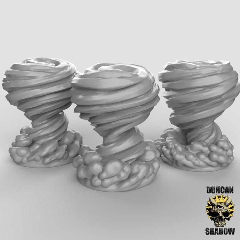 Air elementals small (Pre Supported)