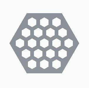 honeycomb coaster